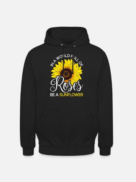 Sunflower - Unisex Hoodie - black