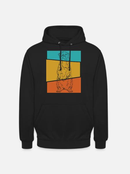 otter - Unisex Hoodie - black