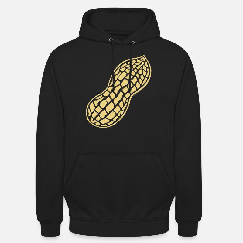 EOG Logo Nut Jaune - Sweat-shirt à capuche unisexe - noir