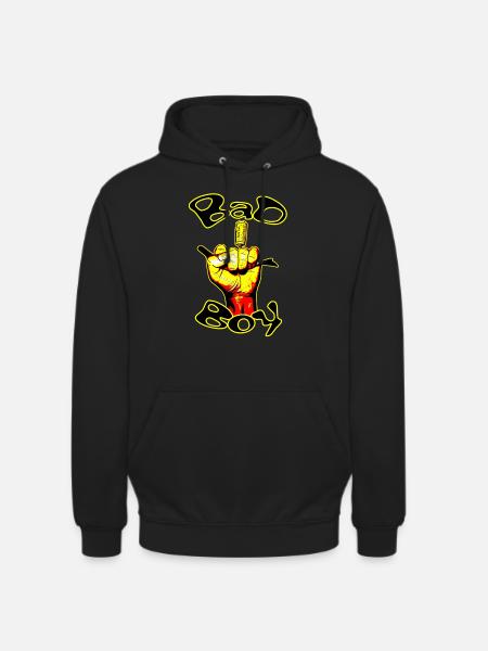 Der böse Junge - Unisex Hoodie - Schwarz