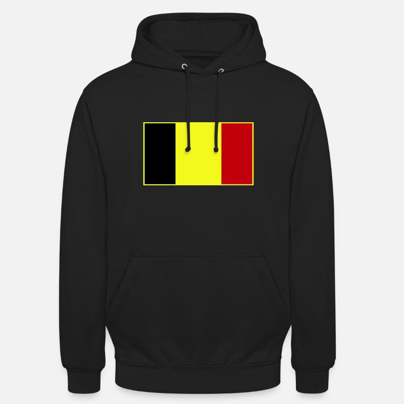Customizable three-color flag - Unisex Hoodie - black