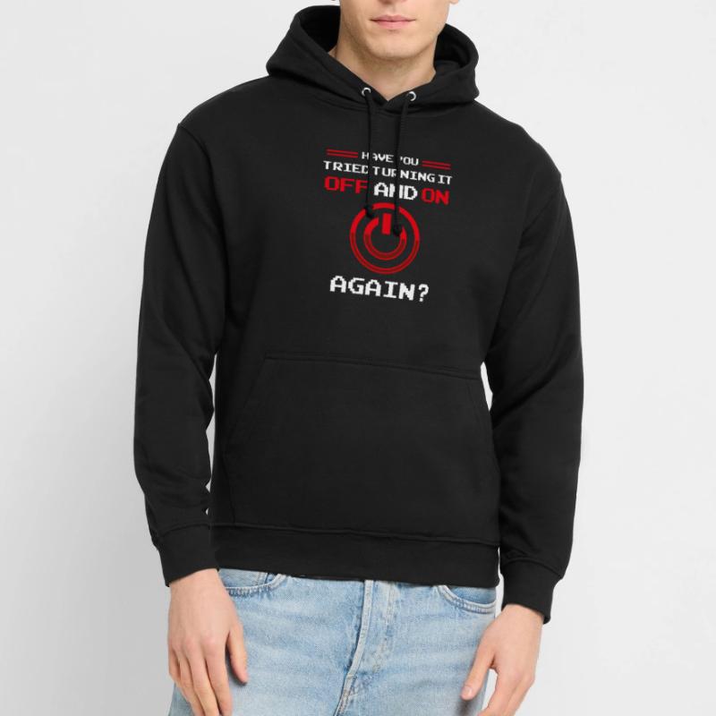 Computer Helpdesk Technik Support Hilfe Checkliste Unisex Hoodie