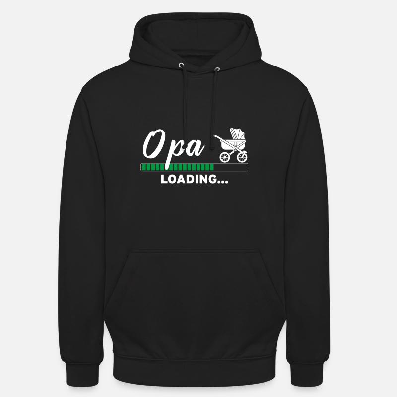 Opa loading - Unisex Hoodie - Schwarz