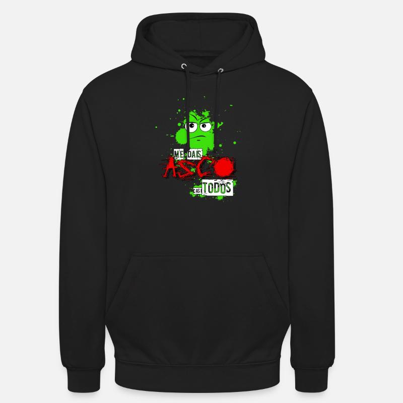 Tu me dégoûtes - Sweat-shirt à capuche unisexe - undefined