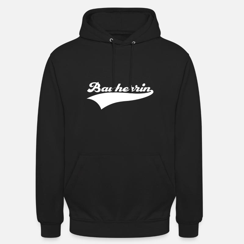 Bauherrin - Unisex Hoodie - Schwarz
