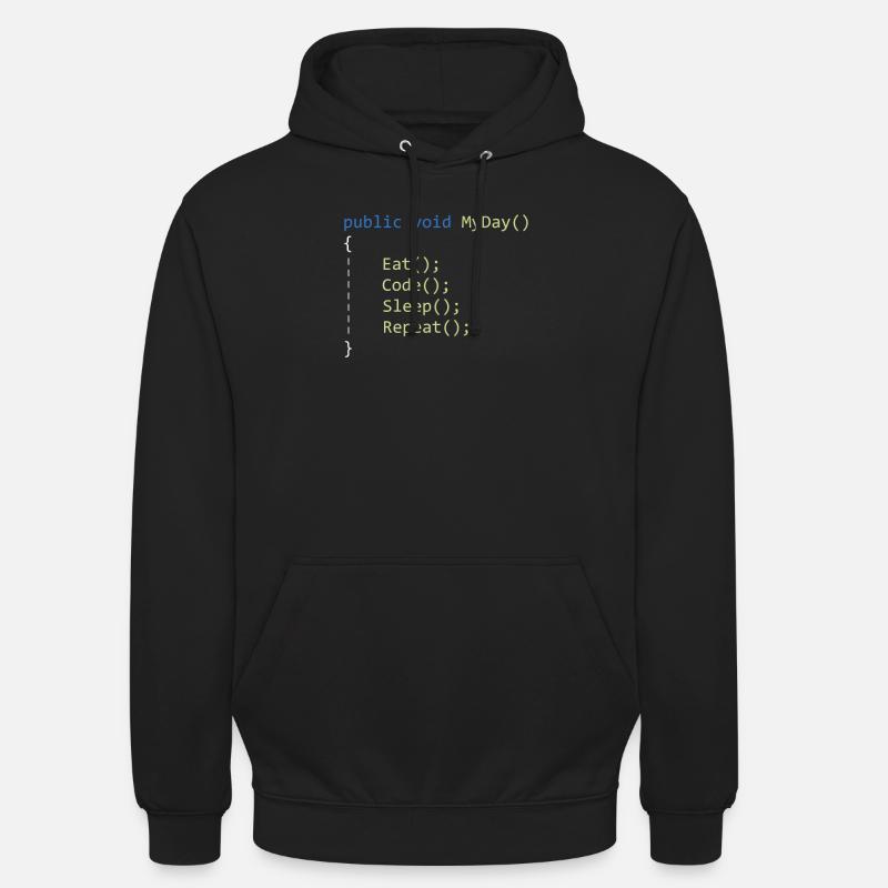 C # Eat Code Sleep Repeat - Programmer Unisex Hoodie