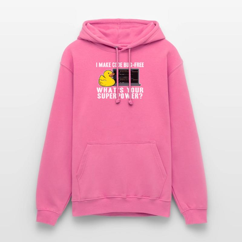 Programmeurs Canard Programmation Debugging Drôle Sweat-shirt à capuche unisexe
