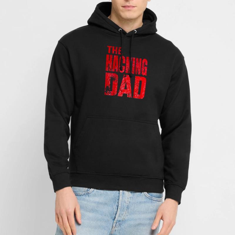 Le Hacking Dad Hacking Père Papa Code ordinateur Sweat-shirt à capuche unisexe