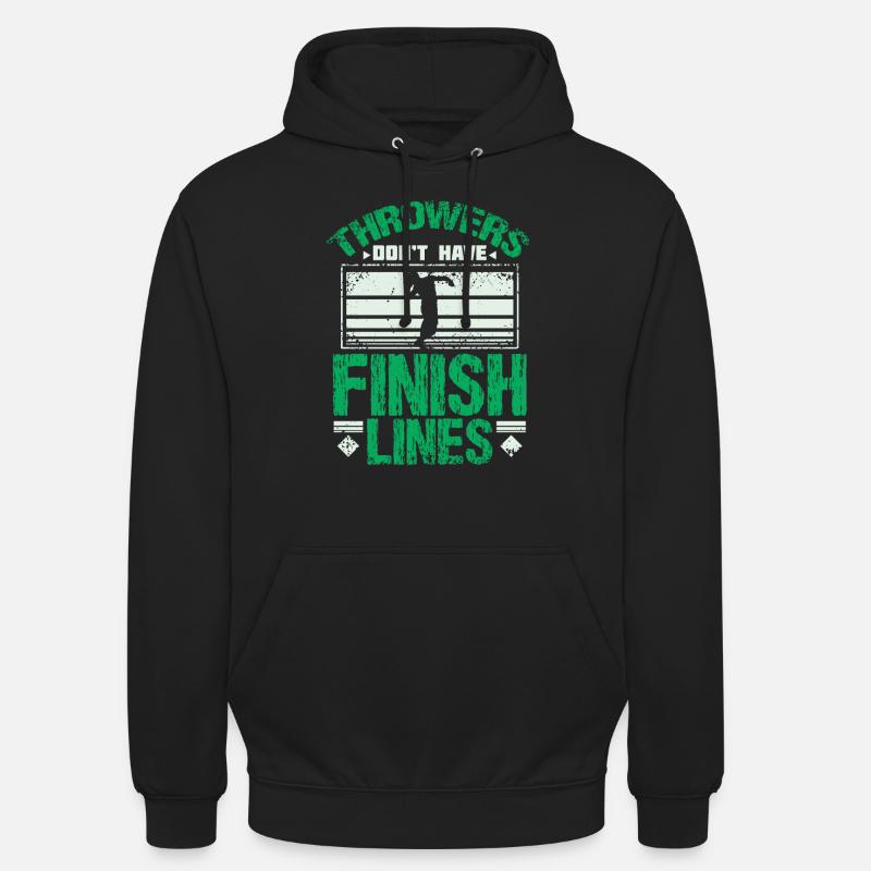 Coups de boule finish line - Sweat-shirt à capuche unisexe - noir