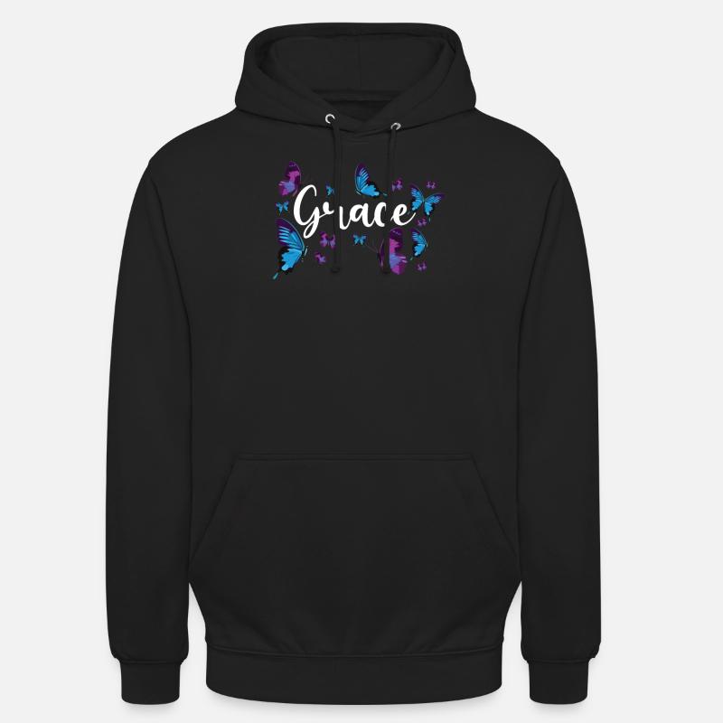 Citation de verset biblique chrétien - Sweat-shirt à capuche unisexe - noir