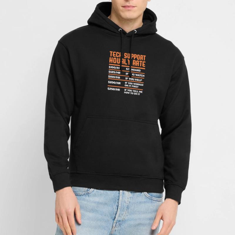 Technical Support Computer It Admin Gift Unisex Hoodie