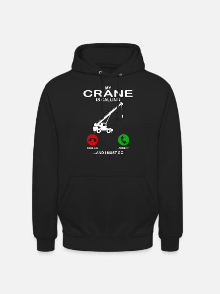 Crane - Unisex Hoodie - black