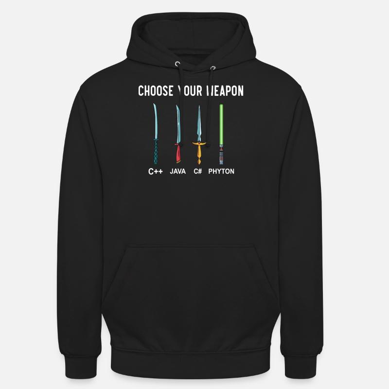PHYTON PROGRAMMER Programming Encoder Encoding - Unisex Hoodie - black
