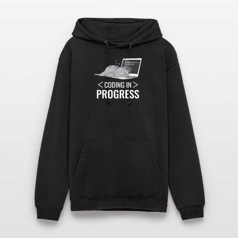 Programmieren Computer Nerd Katze Unisex Hoodie