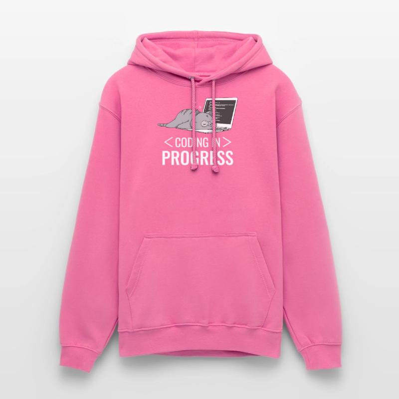Programming Computer Nerd Cat Unisex Hoodie
