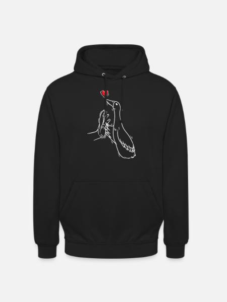 Running funny Running - Unisex Hoodie - black