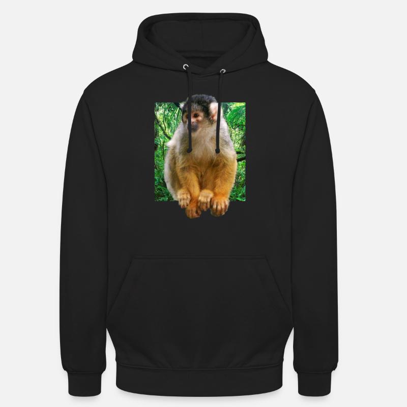 Squirrel monkey squirrel monkey - Unisex Hoodie - black