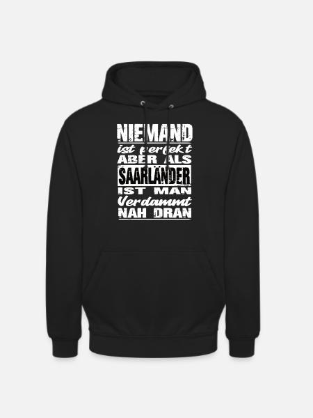 Saarländer - Unisex Hoodie - Schwarz