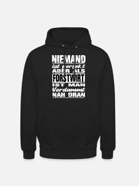 Forstwirt - Unisex Hoodie - Schwarz