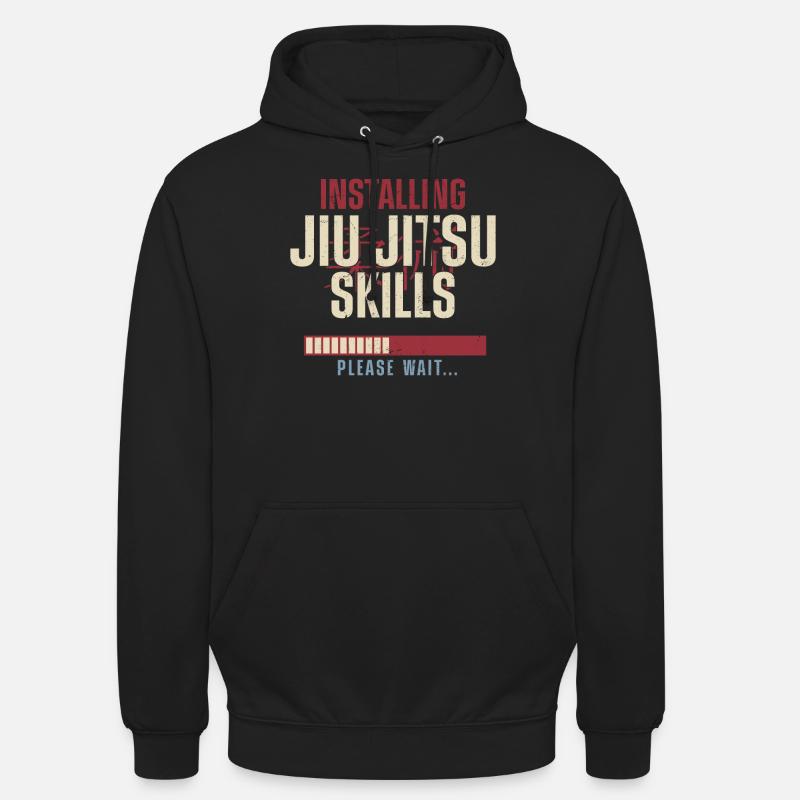 Jiu Jitsu Installing Jiu-Jitsu - Unisex Hoodie - Schwarz