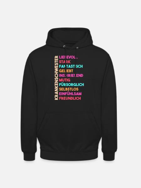Krankenschwester - Unisex Hoodie - Schwarz