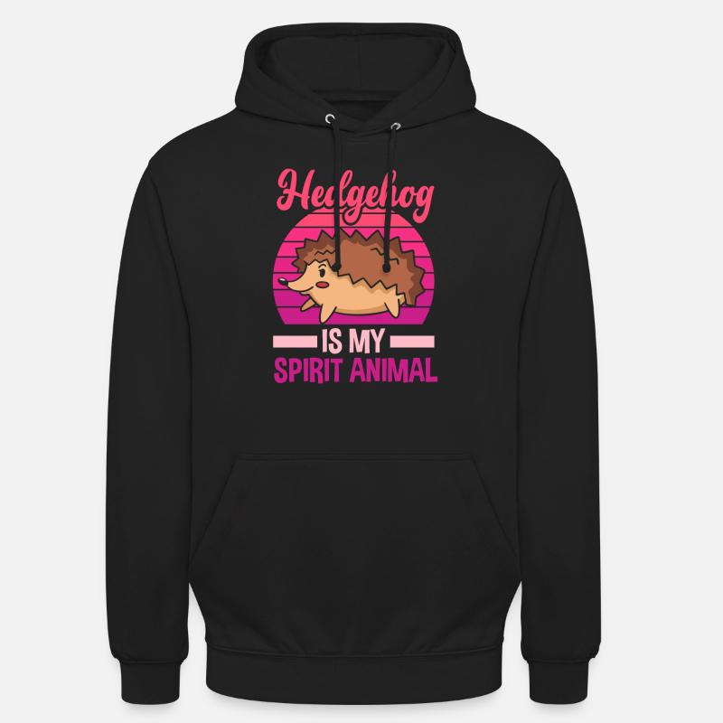 Igel Igel Igel - Unisex Hoodie - Schwarz