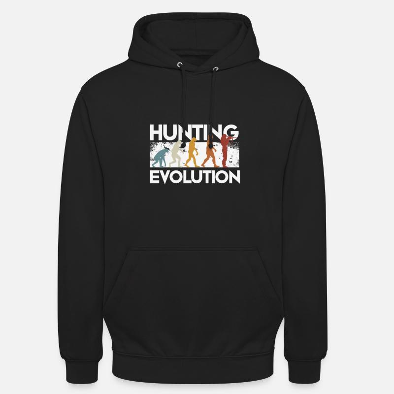 Jägerin Evolution - Unisex Hoodie - Schwarz