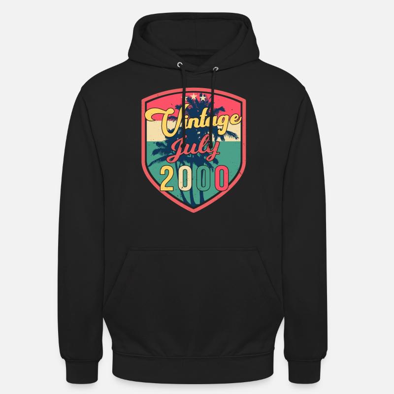 Original July 2000 - Unisex Hoodie - black
