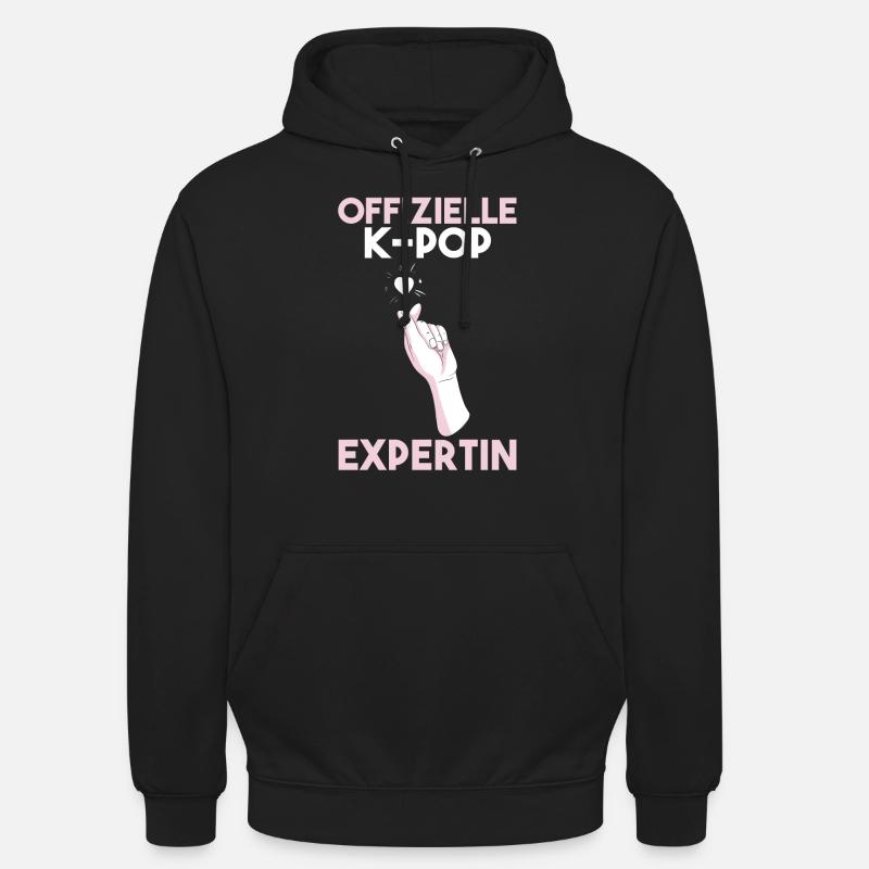 K-pop - Unisex Hoodie - Schwarz