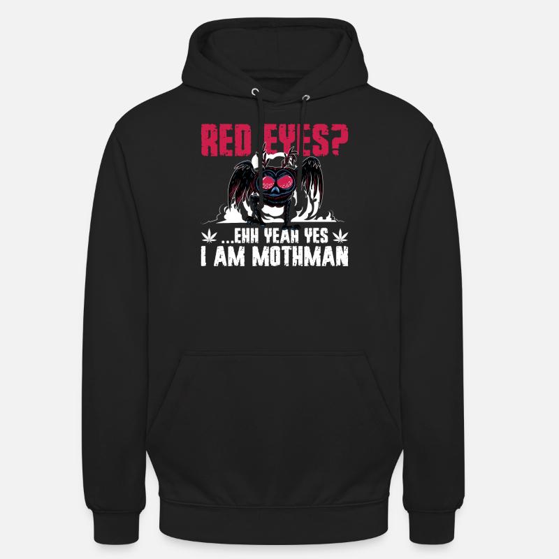 Mottenmann-Kryptide - Unisex Hoodie - Schwarz