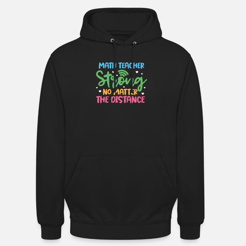 Mathématiques Math Mathématicien Math Professeur Cadeau - Sweat-shirt à capuche unisexe - noir