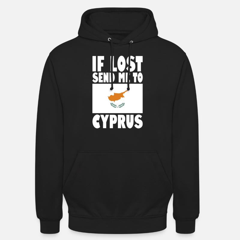 Zypern Flagge Spruch - Unisex Hoodie - Schwarz