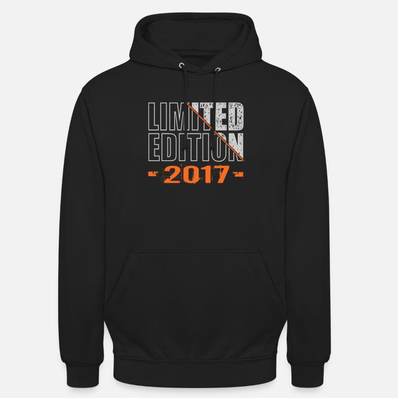 Édition limitée 2017 - Sweat-shirt à capuche unisexe - noir