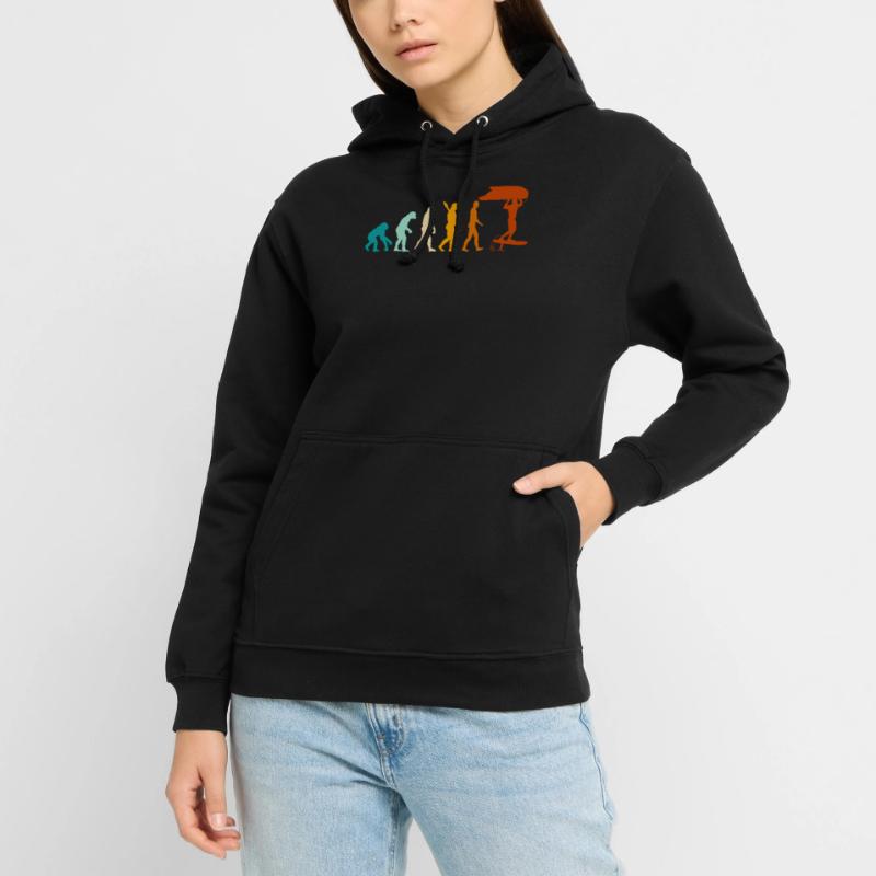 Wing Foiling Evolution - Wingfoil Hydrofoil Su Sweat-shirt à capuche unisexe