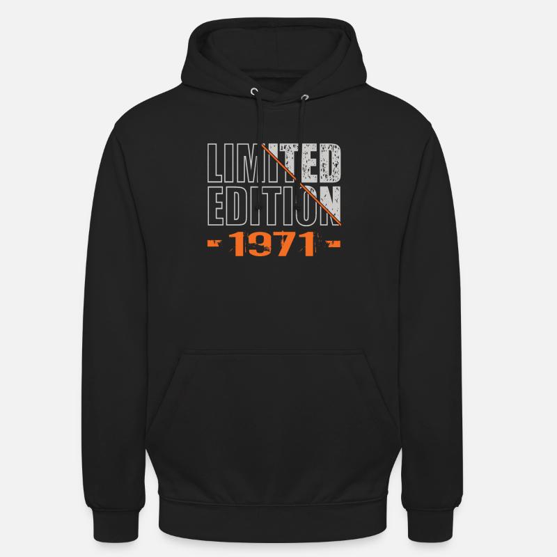 Édition limitée 1971 - Sweat-shirt à capuche unisexe - noir
