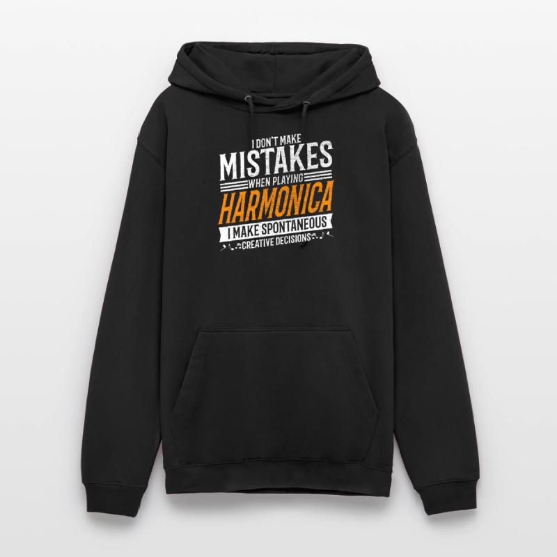 Harmonica Creative Harmonica Player Sweat-shirt à capuche unisexe
