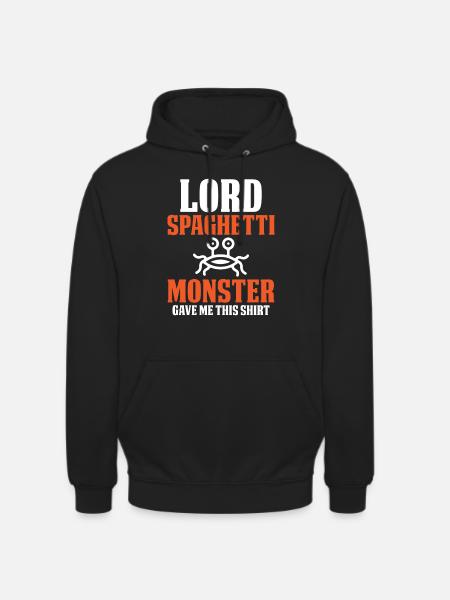 The Flying Spaghetti Monster - Unisex Hoodie - black