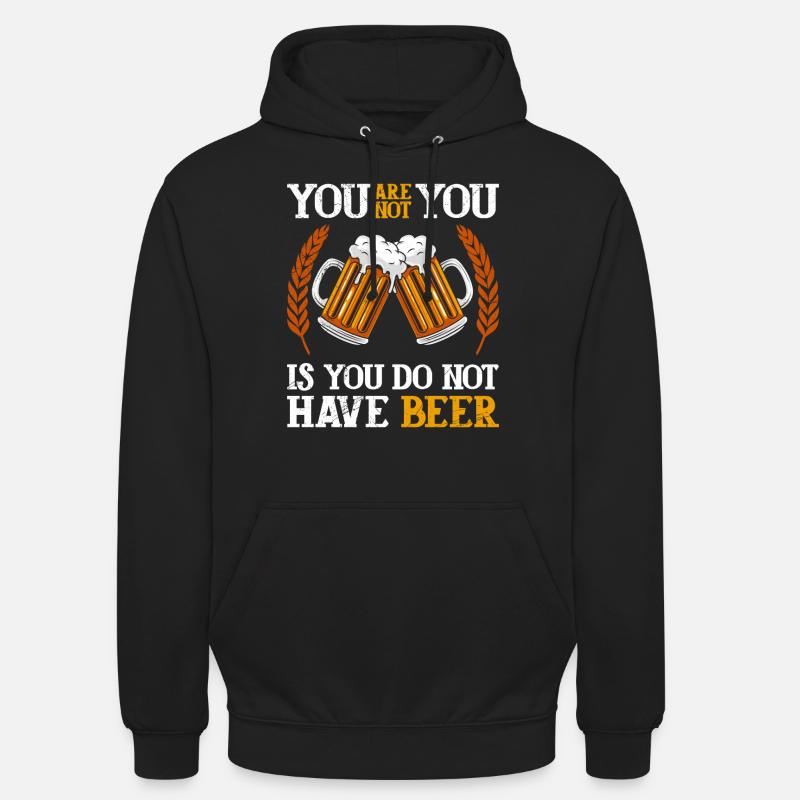Biertrinker Männer Bier - Unisex Hoodie - Schwarz