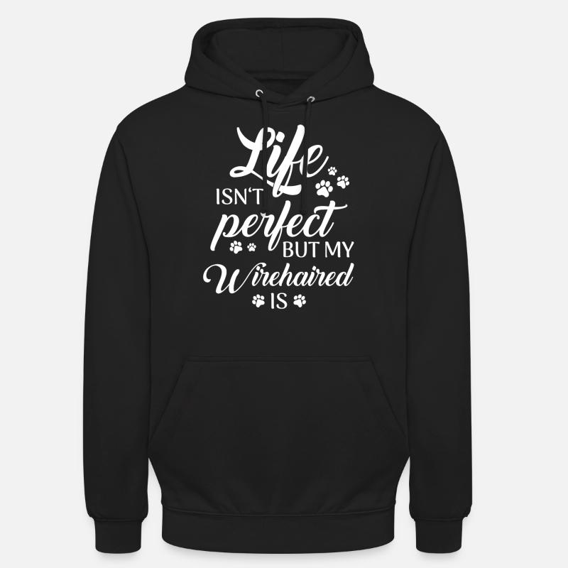 Deutsch Drahthaar Hund - Unisex Hoodie - Schwarz
