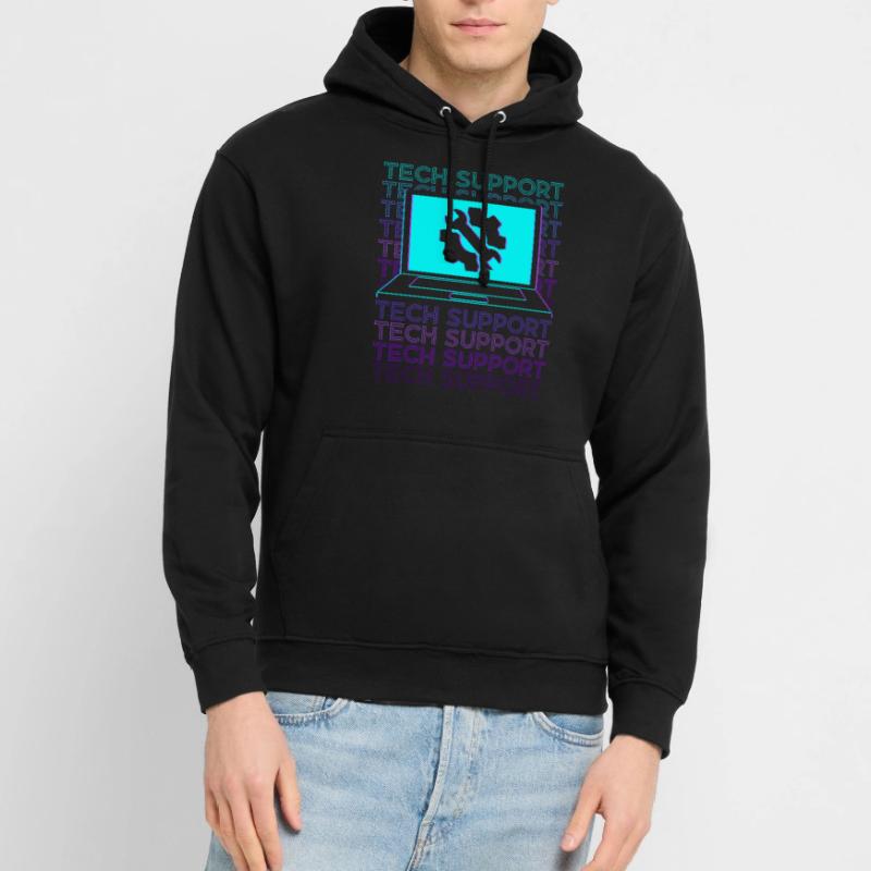Technical support Technical support Unisex Hoodie