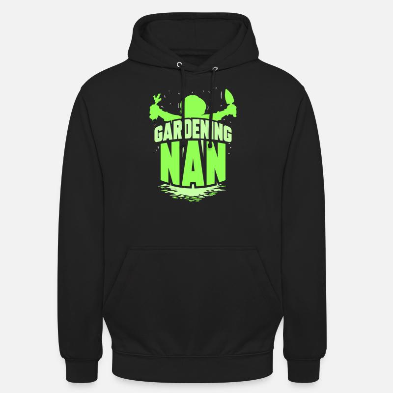 Gartenarbeit Großmutter Garten Oma Gärtnerin - Unisex Hoodie - Schwarz
