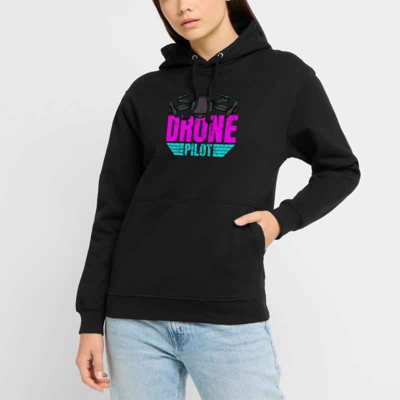 Drone Drone Pilot Drone Operator Quadcopter Unisex Hoodie