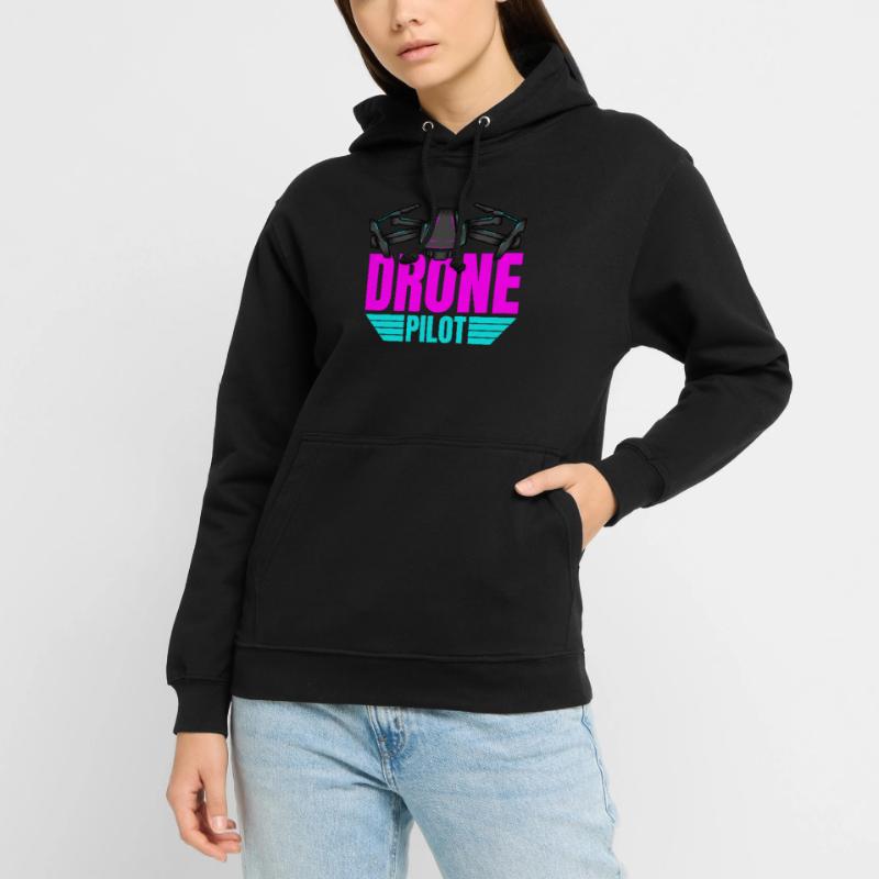 Drone Drone Pilot Drone Operator Quadcopter Unisex Hoodie