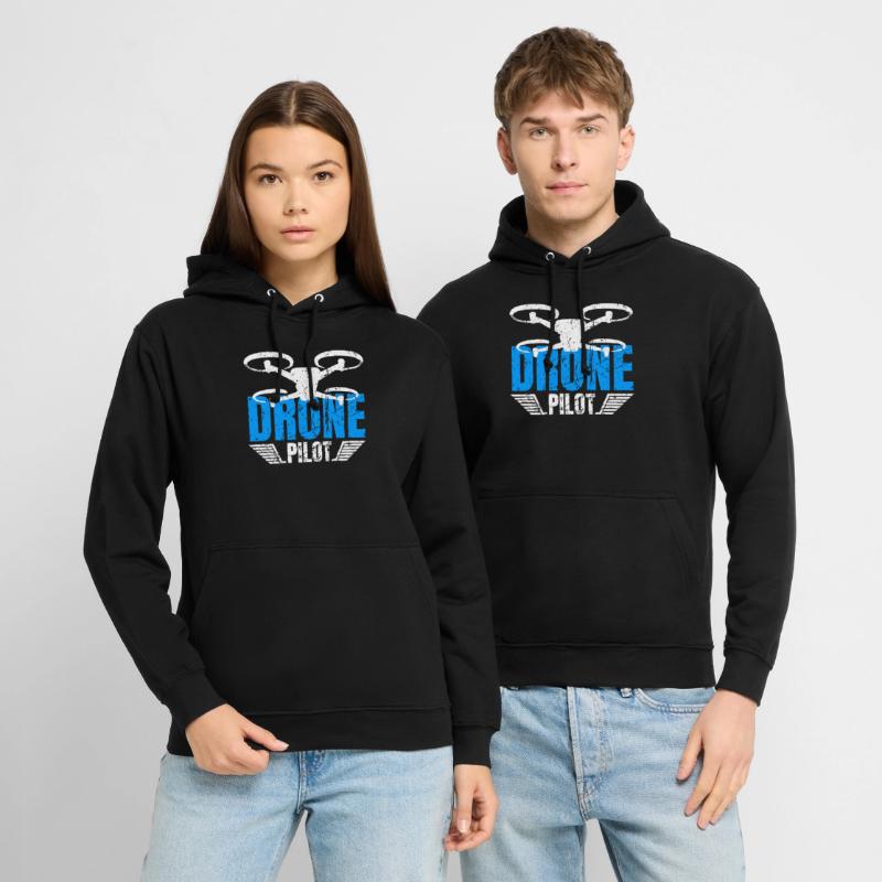 Drone Drone Pilot Drone Operator Quadcopter Unisex Hoodie