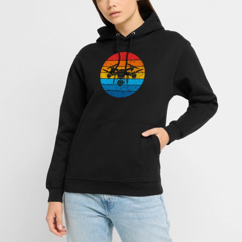Drone Drone Pilot Drone Operator Quadcopter Unisex Hoodie