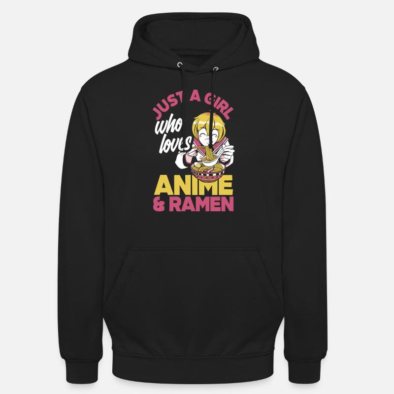 Drôle de cadeau d’anime - Sweat-shirt à capuche unisexe - noir