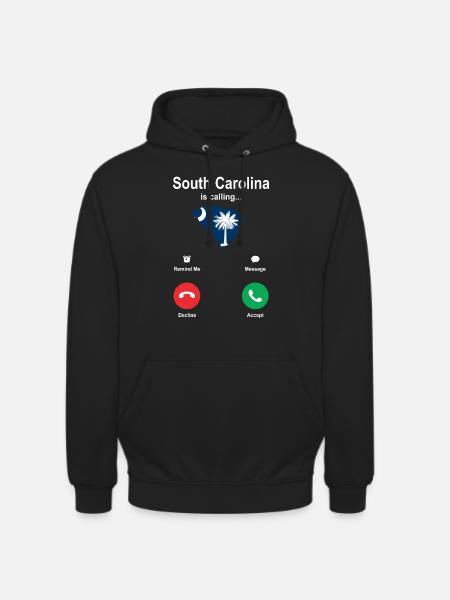 Visit to South Carolina Gift - Unisex Hoodie - black