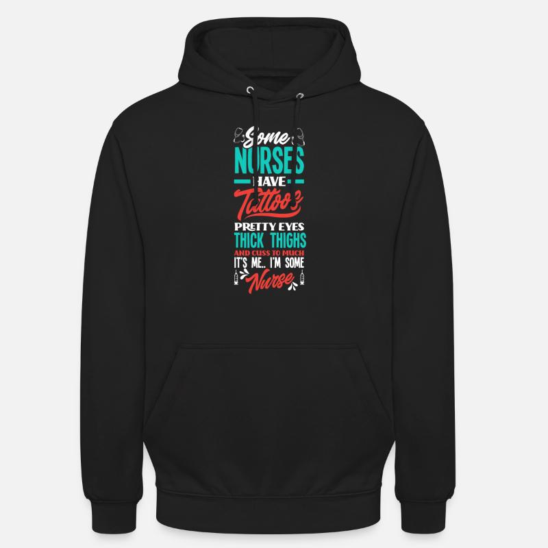 Krankenschwester Pfleger Krankenpfleger - Unisex Hoodie - Schwarz