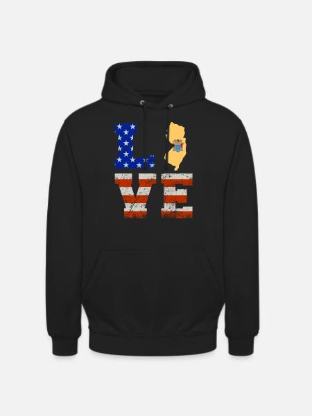 Dear new jersey gift - Unisex Hoodie - black