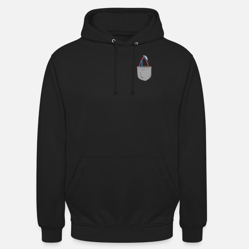Scooter Coaster Pocket - Sweat-shirt à capuche unisexe - noir